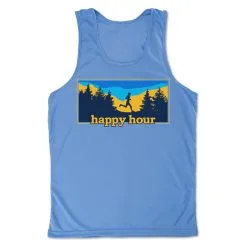 Men's Running Performance Tank Top - Happy Hour Runner -goneforarun Sales 2023 tr 46868 LIGHTBLUE MAIN