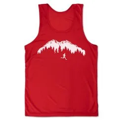 Men's Running Performance Tank Top - Trail Runner In The Mountains (Male) 19 Men's Running Performance Tank Top - Trail Runner In The Mountains (Male) -goneforarun Sales 2023 tr 46870 RED MAIN