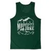 Men's Hiking Performance Tank Top - Hiking Mountains -goneforarun Sales 2023 tr 46876 GREEN MAIN