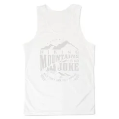 Men's Hiking Performance Tank Top - Hiking Mountains -goneforarun Sales 2023 tr 46876 WHITE MAIN