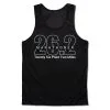 Men's Running Performance Tank Top - Marathoner 26.2 Miles -goneforarun Sales 2023 tr 46877 BLACK MAIN