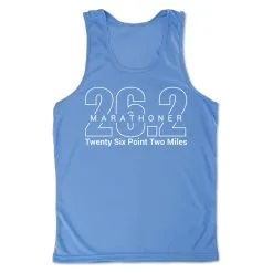 Men's Running Performance Tank Top - Marathoner 26.2 Miles -goneforarun Sales 2023 tr 46877 LIGHTBLUE MAIN