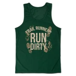 Men's Running Performance Tank Top - Run Dirty
