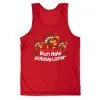 Men's Running Performance Tank Top - Run Now Gobble Later Turkey Trot