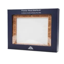 Premier Wood BibFOLIO® Race Bib Album - Bib Window -goneforarun Sales 2023 tr 46918 BOX