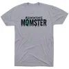 Running Short Sleeve T-Shirt - Running Momster -goneforarun Sales 2023 tr 46944 GRAY FLAT