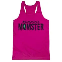 Women's Racerback Performance Tank Top - Running Momster