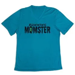 Women's Short Sleeve Tech Tee - Running Momster 12 Women's Short Sleeve Tech Tee - Running Momster -goneforarun Sales 2023 tr 46948 LIGHTBLUE MAIN