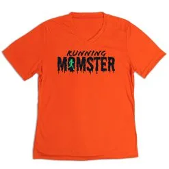 Women's Short Sleeve Tech Tee - Running Momster 13 Women's Short Sleeve Tech Tee - Running Momster -goneforarun Sales 2023 tr 46948 ORANGE MAIN