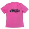 Women's Short Sleeve Tech Tee - Running Momster -goneforarun Sales 2023 tr 46948 PINK MAIN