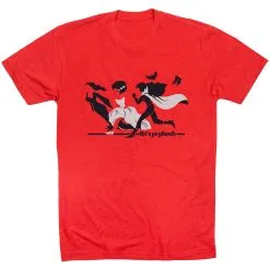 Running Short Sleeve T-Shirt - Let's Go Ghouls -goneforarun Sales 2023 tr 46953 RED FLAT