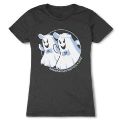 Women's Everyday Runners Tee - Runner Ghouls Don't Give A Sheet