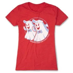Women's Everyday Runners Tee - Runner Ghouls Don't Give A Sheet -goneforarun Sales 2023 tr 46961 RED FLAT