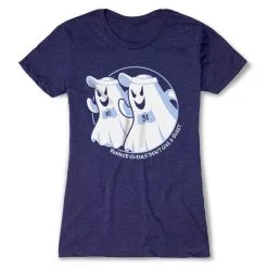 Women's Everyday Runners Tee - Runner Ghouls Don't Give A Sheet -goneforarun Sales 2023 tr 46961 STORMINDIGO FLAT