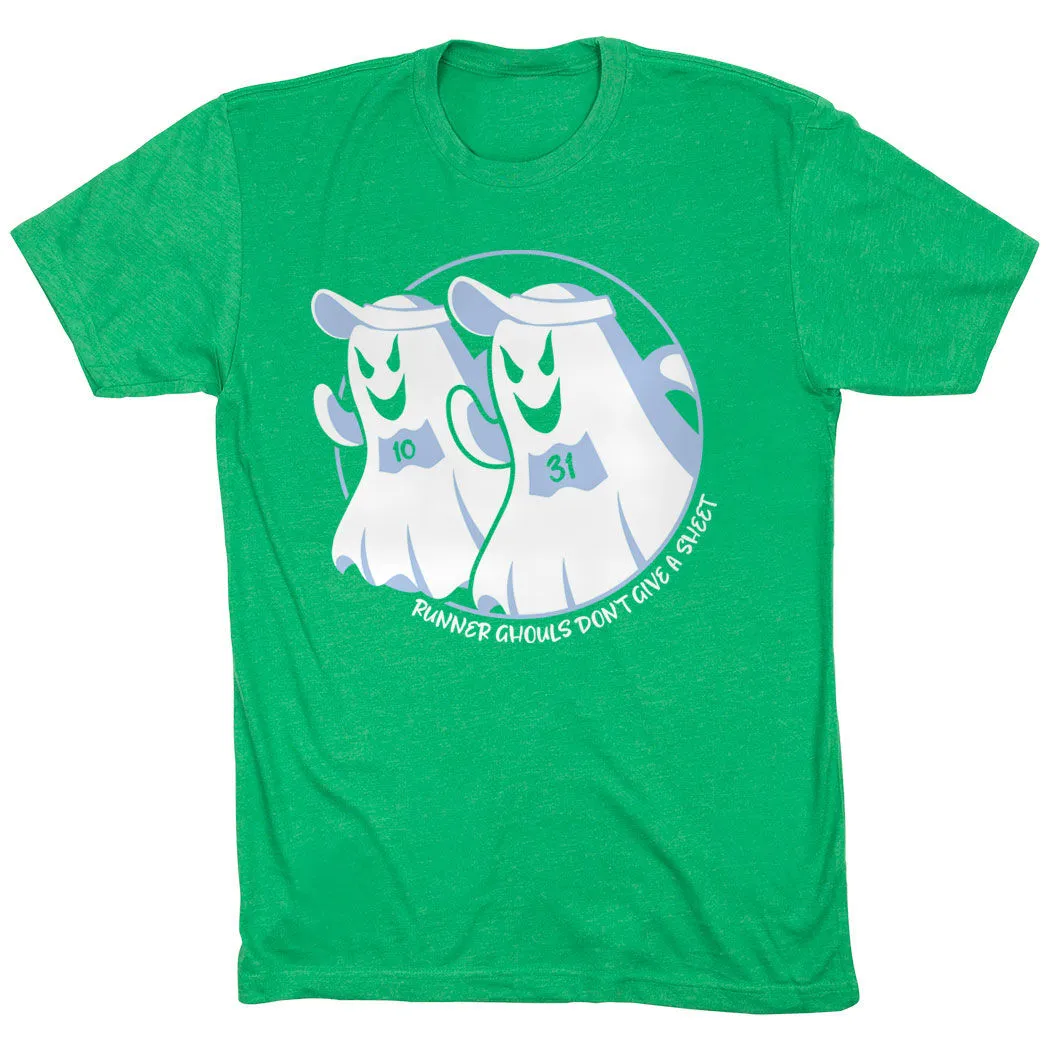 Running Short Sleeve T-Shirt - Runner Ghouls Don't Give A Sheet 10 Running Short Sleeve T-Shirt - Runner Ghouls Don't Give A Sheet - Image 8