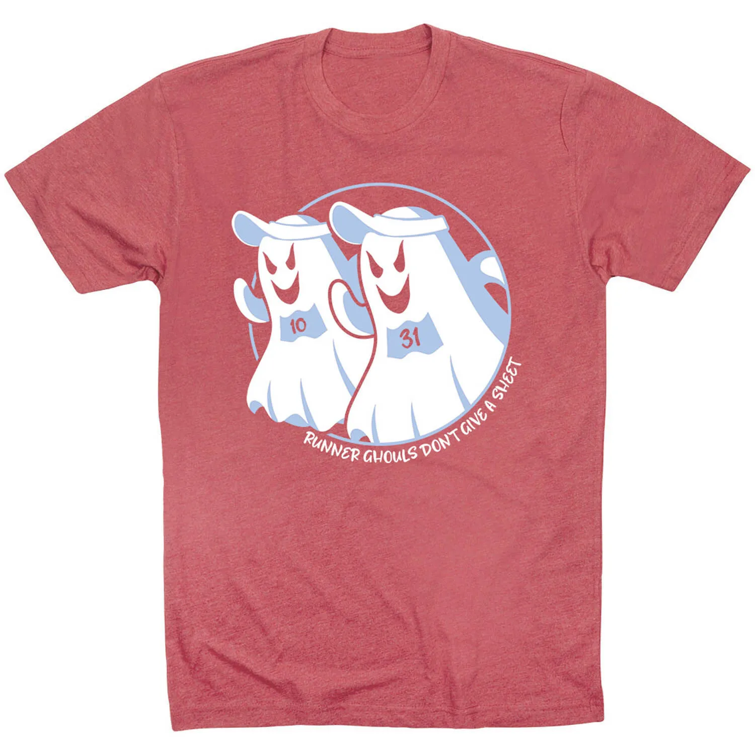 Running Short Sleeve T-Shirt - Runner Ghouls Don't Give A Sheet 11 Running Short Sleeve T-Shirt - Runner Ghouls Don't Give A Sheet - Image 9