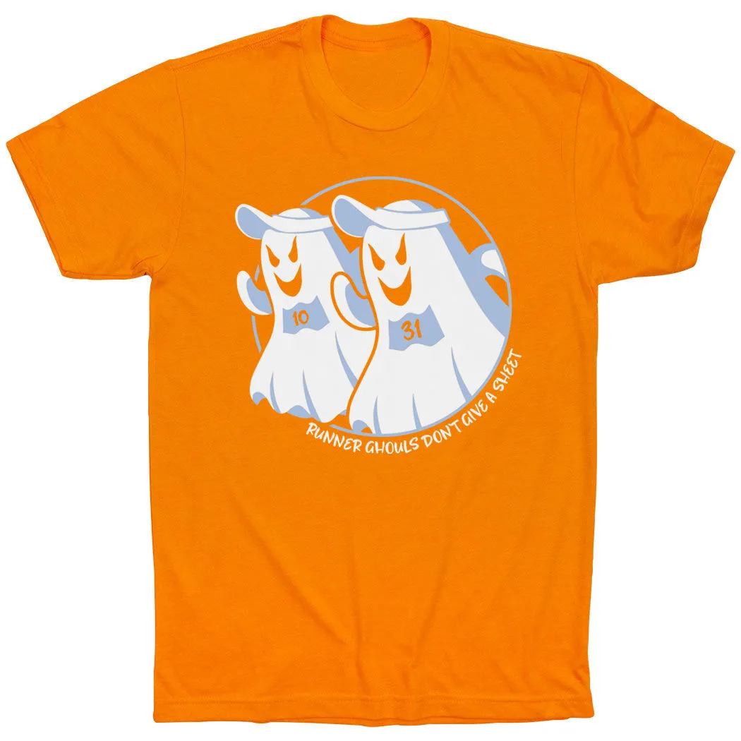 Running Short Sleeve T-Shirt - Runner Ghouls Don't Give A Sheet 12 Running Short Sleeve T-Shirt - Runner Ghouls Don't Give A Sheet - Image 10