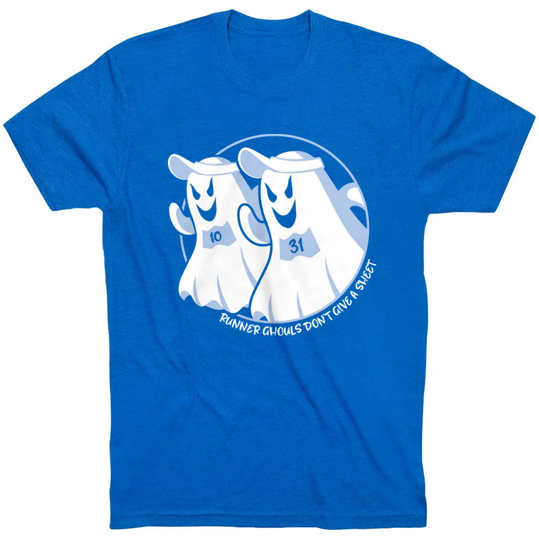 Running Short Sleeve T-Shirt - Runner Ghouls Don't Give A Sheet 14 Running Short Sleeve T-Shirt - Runner Ghouls Don't Give A Sheet - Image 12