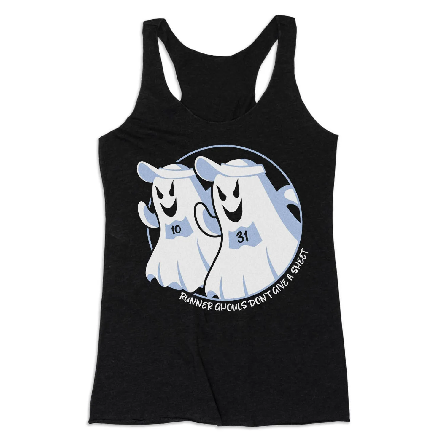 Women's Everyday Tank Top - Runner Ghouls Don't Give A Sheet 3 Women's Everyday Tank Top - Runner Ghouls Don't Give A Sheet