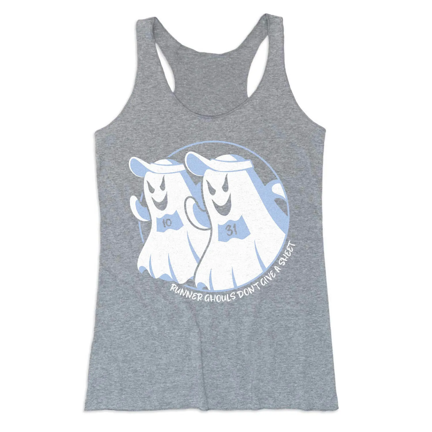 Women's Everyday Tank Top - Runner Ghouls Don't Give A Sheet 6 Women's Everyday Tank Top - Runner Ghouls Don't Give A Sheet - Image 4