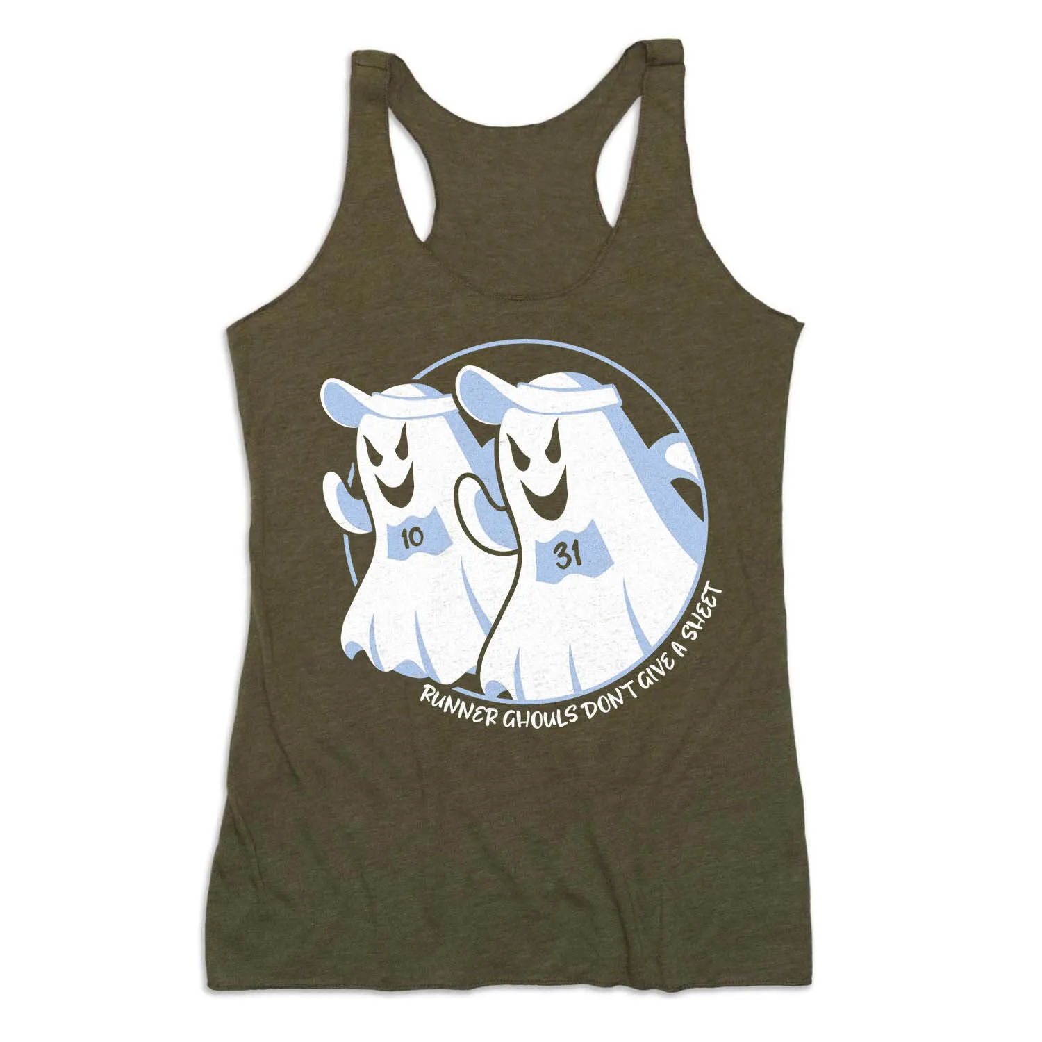Women's Everyday Tank Top - Runner Ghouls Don't Give A Sheet 7 Women's Everyday Tank Top - Runner Ghouls Don't Give A Sheet - Image 5