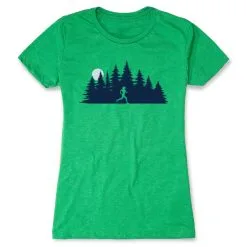 Women's Everyday Runners Tee - Moonlit Run -goneforarun Sales 2023 tr 46987 GREEN FLAT