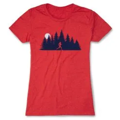 Women's Everyday Runners Tee - Moonlit Run -goneforarun Sales 2023 tr 46987 RED FLAT