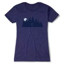 Women's Everyday Runners Tee - Moonlit Run -goneforarun Sales 2023 tr 46987 STORMINDIGO FLAT