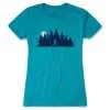 Women's Everyday Runners Tee - Moonlit Run 2 Women's Everyday Runners Tee - Moonlit Run -goneforarun Sales 2023 tr 46987 TEAL FLAT