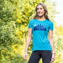 Women's Everyday Runners Tee - Moonlit Run -goneforarun Sales 2023 tr 46987 TEAL LIFESTYLE 2