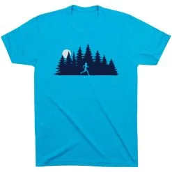 Running Short Sleeve T-Shirt - Moonlit Run 26 Running Short Sleeve T-Shirt - Moonlit Run -goneforarun Sales 2023 tr 46988 TURQUOISE FLAT