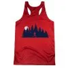 Women's Racerback Performance Tank Top - Moonlit Run -goneforarun Sales 2023 tr 46991 RED MAIN