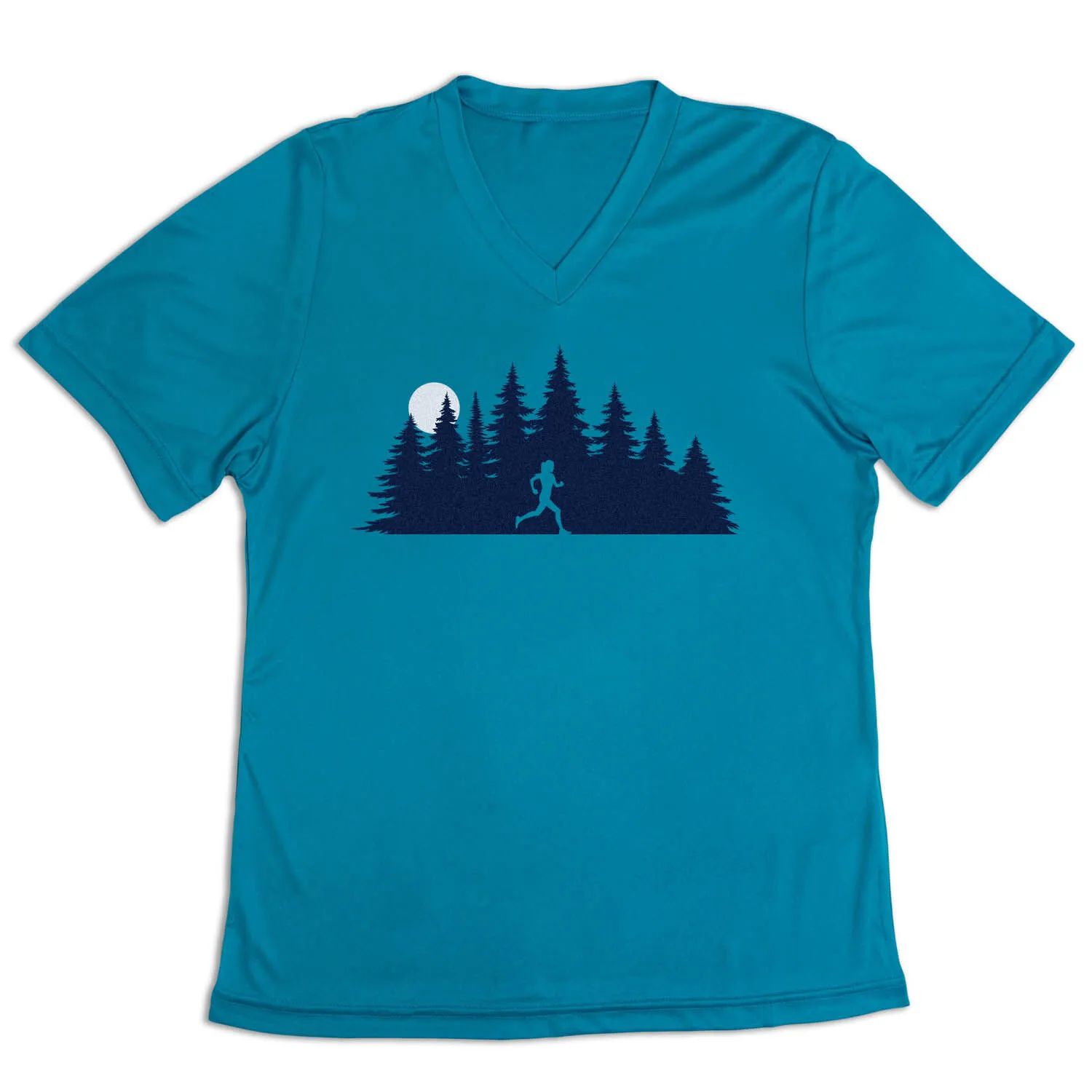 Women's Short Sleeve Tech Tee - Moonlit Run 3 Women's Short Sleeve Tech Tee - Moonlit Run