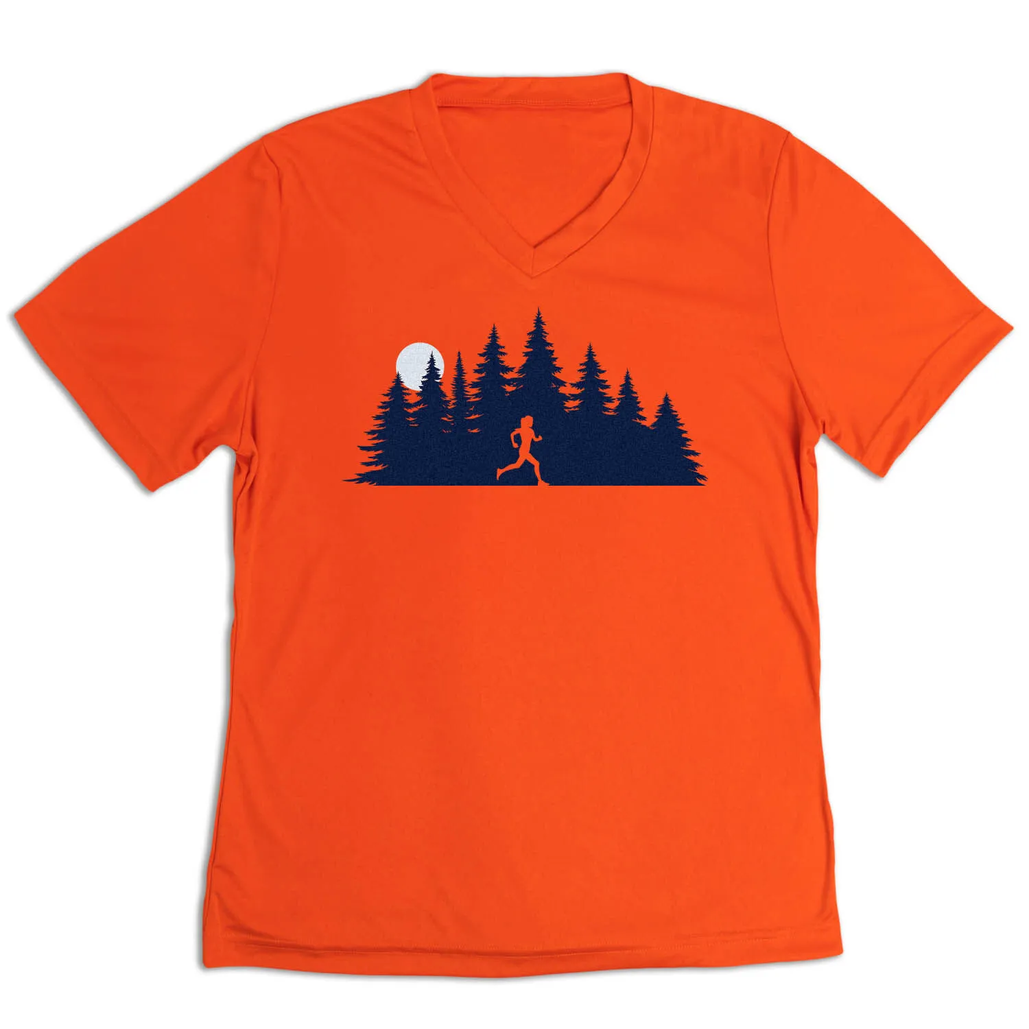 Women's Short Sleeve Tech Tee - Moonlit Run 6 Women's Short Sleeve Tech Tee - Moonlit Run - Image 4