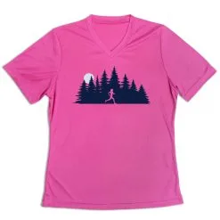 Women's Short Sleeve Tech Tee - Moonlit Run 13 Women's Short Sleeve Tech Tee - Moonlit Run -goneforarun Sales 2023 tr 46992 PINK MAIN