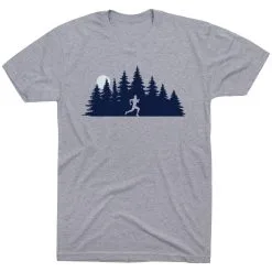 Running Short Sleeve T-Shirt - Moonlit Run (Male)