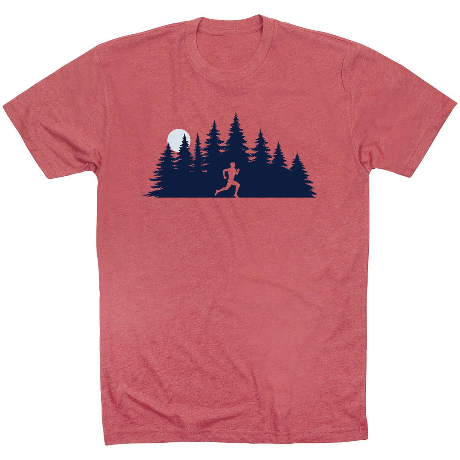 Running Short Sleeve T-Shirt - Moonlit Run (Male) 12 Running Short Sleeve T-Shirt - Moonlit Run (Male) - Image 10