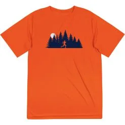 Men's Running Short Sleeve Performance Tee - Moonlit Run (Male) -goneforarun Sales 2023 tr 46998 ORANGE MAIN