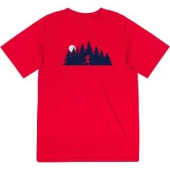 Men's Running Short Sleeve Performance Tee - Moonlit Run (Male) -goneforarun Sales 2023 tr 46998 RED MAIN