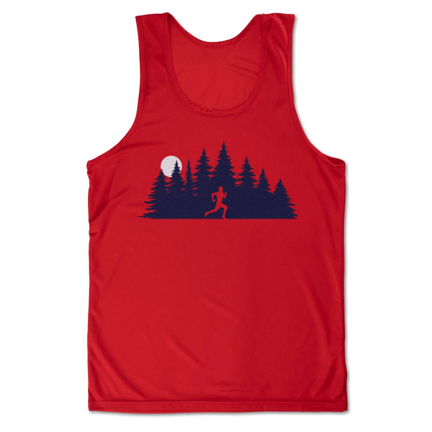 Men's Running Performance Tank Top - Moonlit Run (Male) 9 Men's Running Performance Tank Top - Moonlit Run (Male) - Image 7