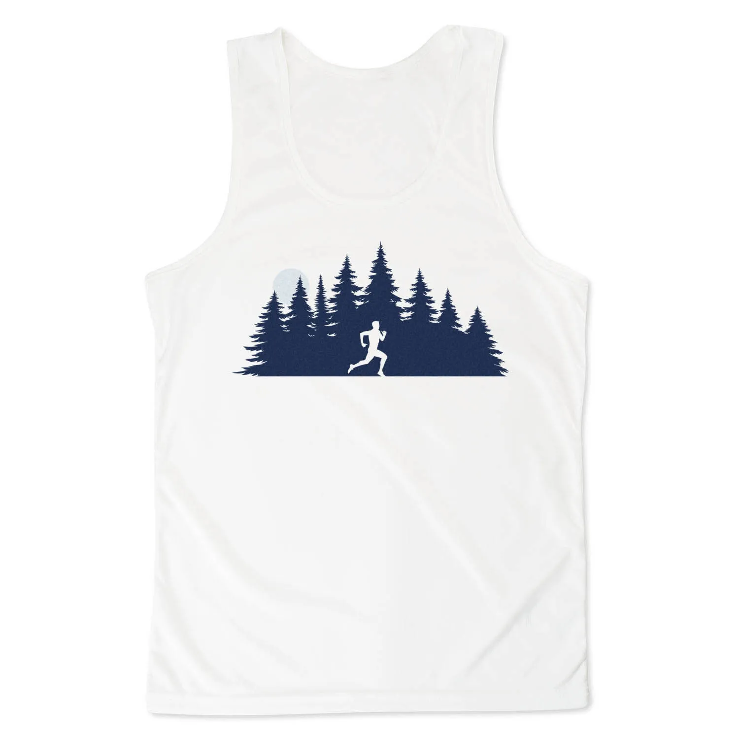 Men's Running Performance Tank Top - Moonlit Run (Male) 10 Men's Running Performance Tank Top - Moonlit Run (Male) - Image 8