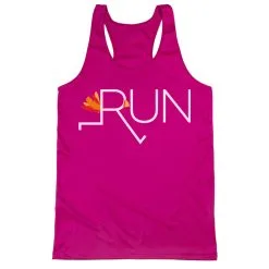 Women's Racerback Performance Tank Top - Let's Run For Turkey -goneforarun Sales 2023 tr 47010 PINK MAIN