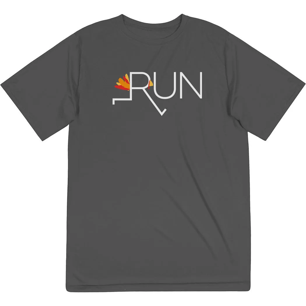 Men's Running Short Sleeve Performance Tee - Let's Run For Turkey 7 Men's Running Short Sleeve Performance Tee - Let's Run For Turkey - Image 5