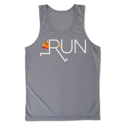 Men's Running Performance Tank Top - Let's Run For Turkey -goneforarun Sales 2023 tr 47013 GRAPHITE MAIN