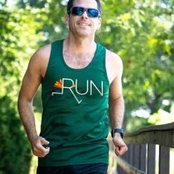 Men's Running Performance Tank Top - Let's Run For Turkey -goneforarun Sales 2023 tr 47013 GREEN LIFESTYLE