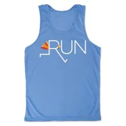 Men's Running Performance Tank Top - Let's Run For Turkey -goneforarun Sales 2023 tr 47013 LIGHTBLUE MAIN