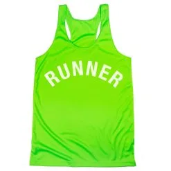 Women's Racerback Performance Tank Top - Runner Arc 15 Women's Racerback Performance Tank Top - Runner Arc -goneforarun Sales 2023 tr 47014 LIME MAIN