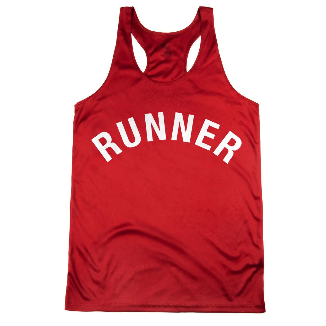 Women's Racerback Performance Tank Top - Runner Arc 3 Women's Racerback Performance Tank Top - Runner Arc