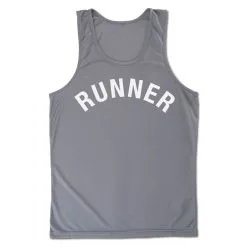 Men's Running Performance Tank Top - Runner Arc -goneforarun Sales 2023 tr 47017 GRAPHITE MAIN