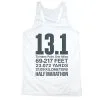Women's Racerback Performance Tank Top - 13.1 Math Miles -goneforarun Sales 2023 tr 47023 WHITE MAIN